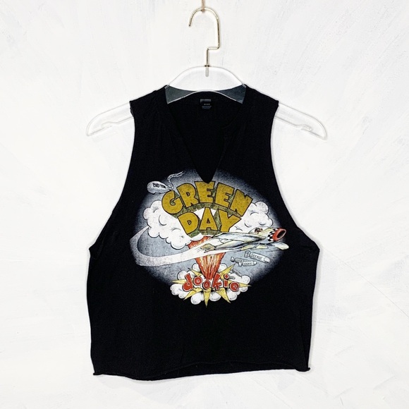 Tops - Green Day Dookie Concert Band T-shirt